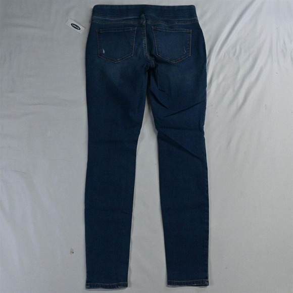 NEW Old Navy 4 Rockstar Pull On Skinny Jeggings Medium‎ Stretch Denim Jeans - Picture 7 of 7